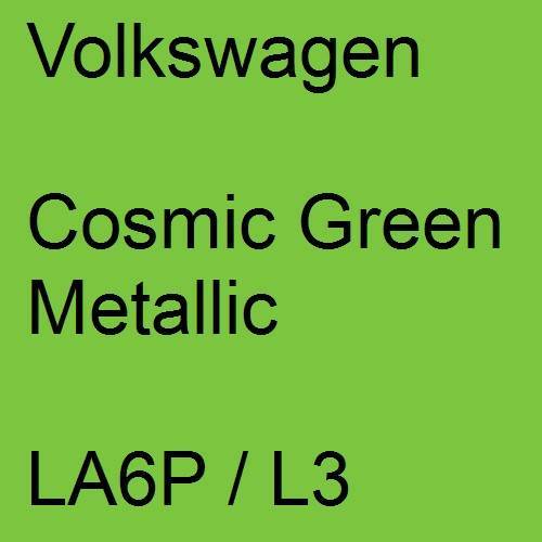 Volkswagen, Cosmic Green Metallic, LA6P / L3.